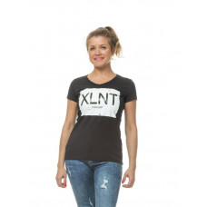132 Футболка XLNT, черный